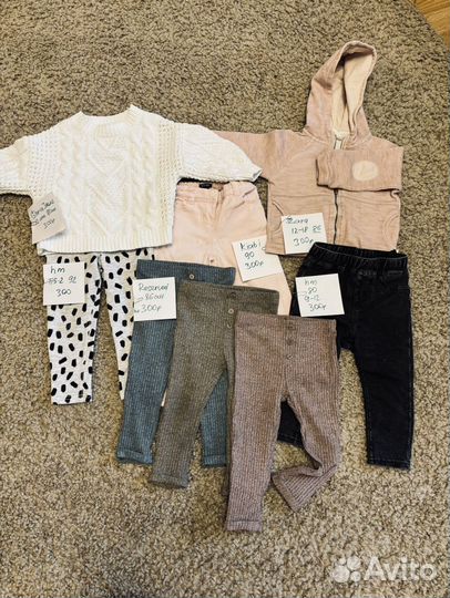 Одежда для девочки 80 86