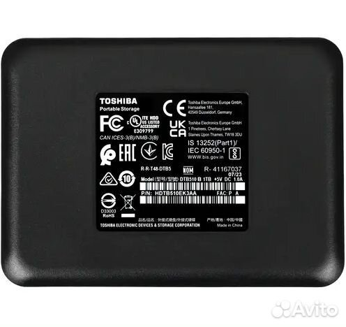 Внешний накопитель HDD 1TB Toshiba Canvio Basics