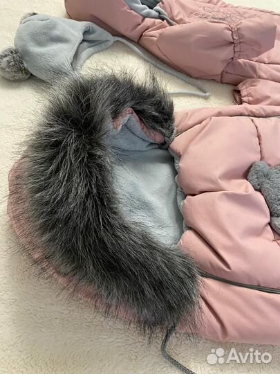 Конверт с комбинезоном для девочки xoxo