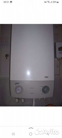 Газовый котел настенный б/у