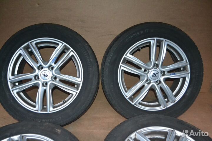 Диски R17 с всесезонными шинами 225 55 17