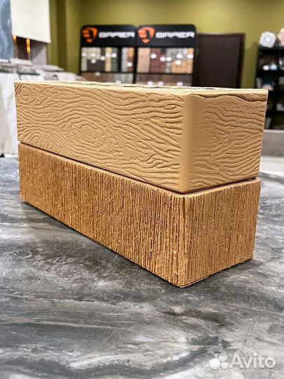 Облицовочный кирпич солома рустик жкз