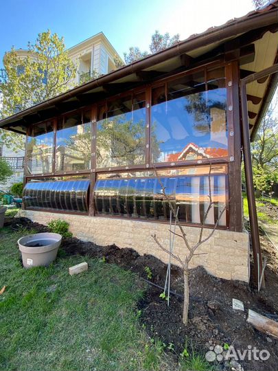 Мягкие окна для частного дома