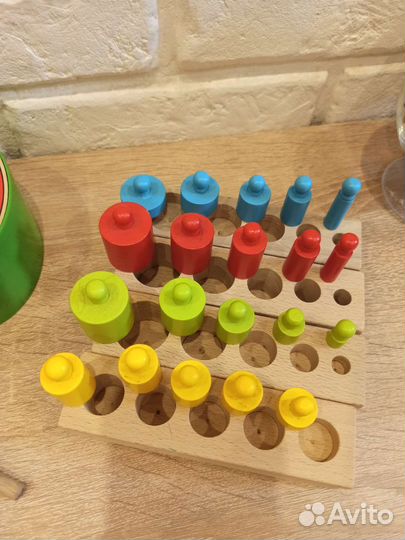 Развивающие деревянные игрушки