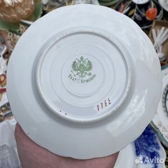 2 Тарелки Кузнецов Царская Россия