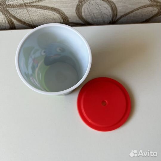 Детский стаканчик Синий Трактор