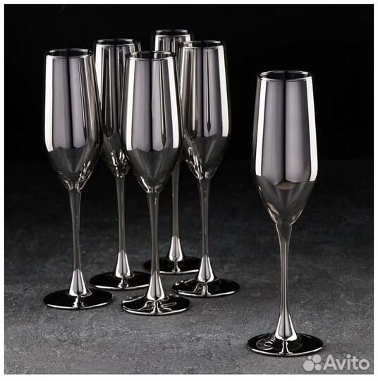 Набор бокалов для шампанского Luminarс