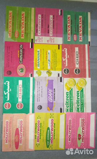 Обертки от жвачки из 90х (7)