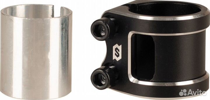 Зажим skip Double черный Vor80