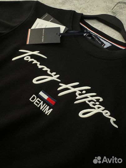Свитшот Tommy Hilfiger Denim хлопок