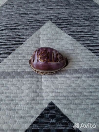 Сувенир ракушка с именем Лёша