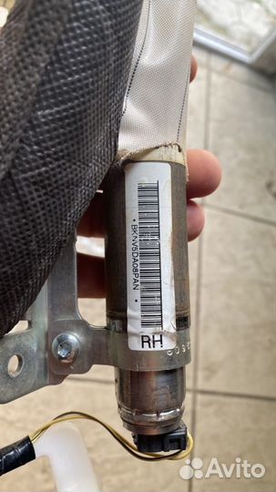 Toyota Yaris 2008 Подушка правая airbag bampt штор