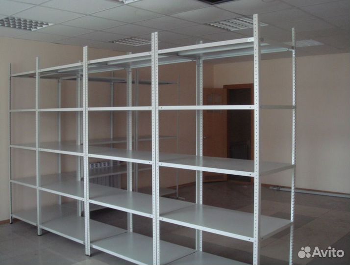 Стеллажи в магазин и офис