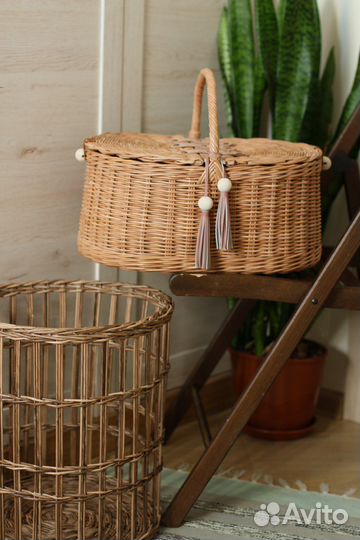 Плетённые изделия из бумажной лозы