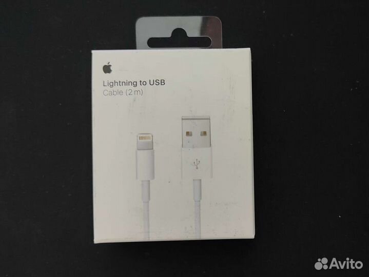Кабель apple lightning usb c 2м