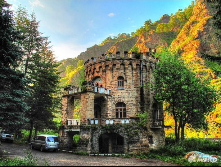 Долина нарзанов Медовые водопады экскурсия