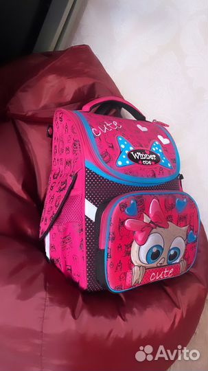 Рюкзак, ранец школьный ортопедический для девочки