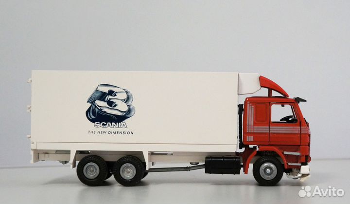 1/50 Scania 143M рефрижератор Tekno мегараритет