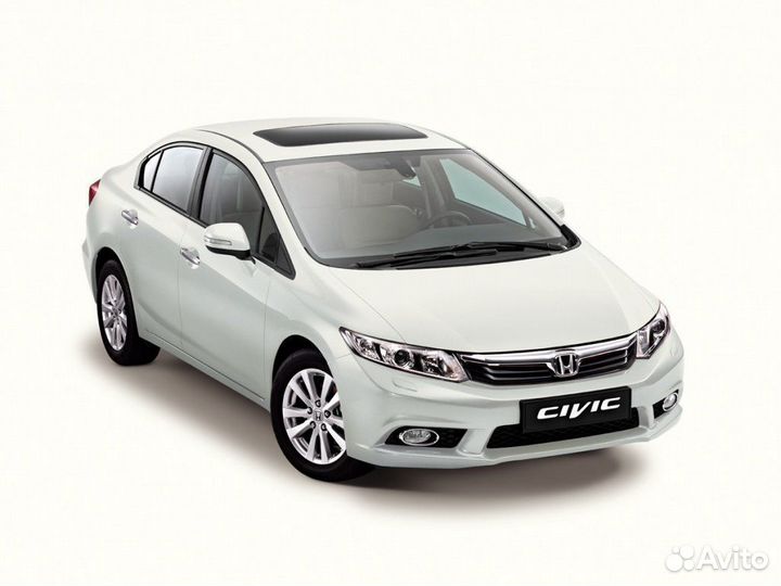 Стекло лобовое Honda Civic