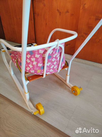 Санки салазки детские