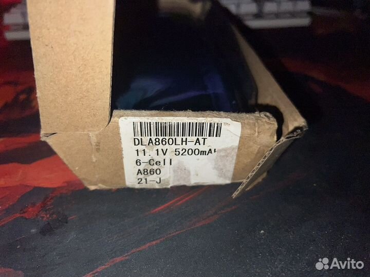 Аккумулятор для ноутбука dell