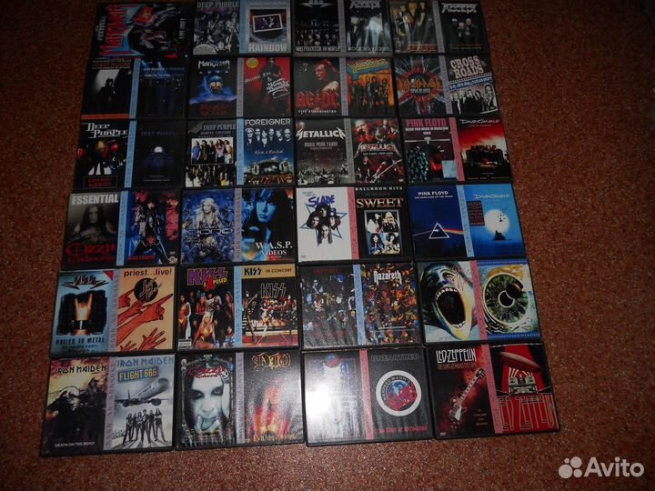 DVD музыкальные - metal, hard rock, rock