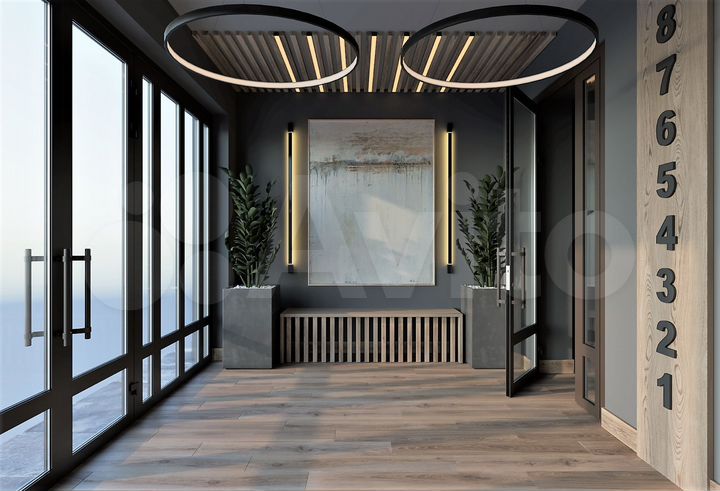 2-к. квартира, 69,7 м², 2/9 эт.