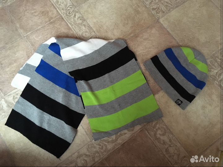 Шапка+шарф H&M