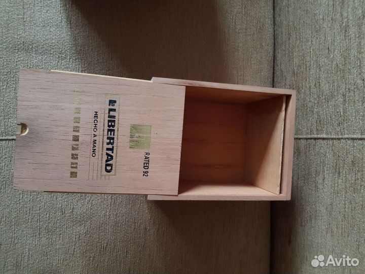 Деревянная коробка из под сигар