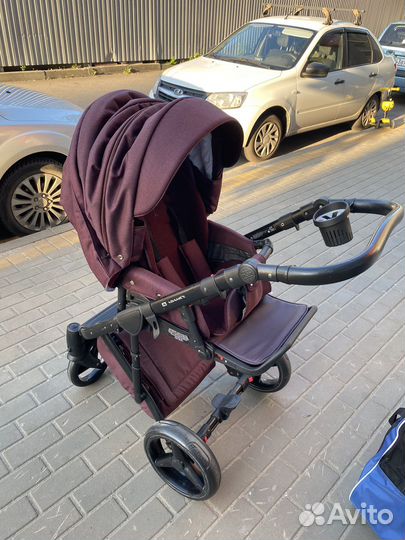 Коляска 2 в 1 adamex luciano