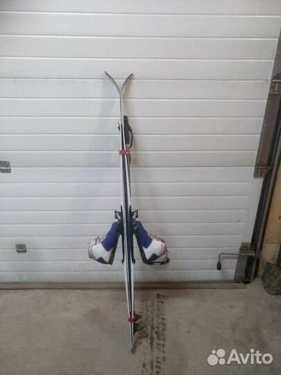 Лыжи детские 160 см ботинки 36-38