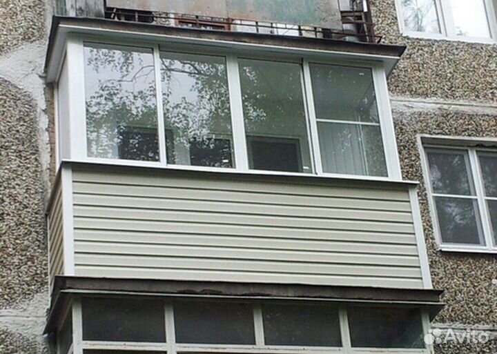 Остекление лоджии и балконов