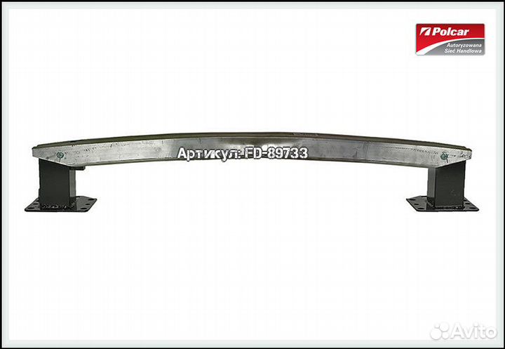 Усилитель переднего бампера Peugeot 308