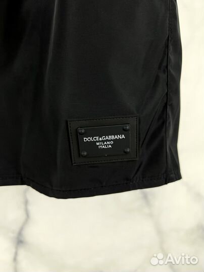 Черные плавательные шорты Dolce&Gabbana