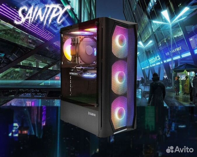 Игровой пк на видеокарте RX и i7