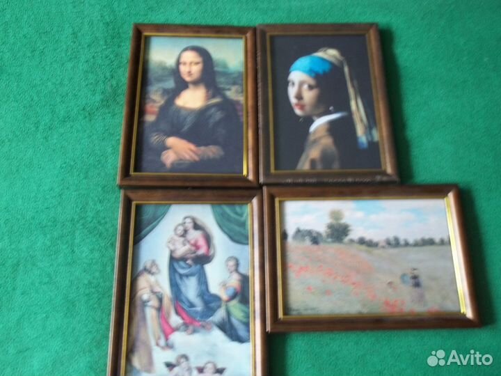 Миниатюры мировой живописи