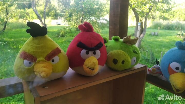 Мягкие игрушки Angry birds