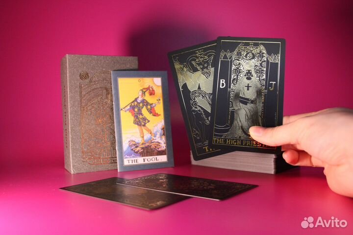 Карты Таро Уэйта с позолотой / Gold Foil Tarot