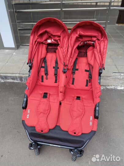 Коляска прогулочная для двойни
