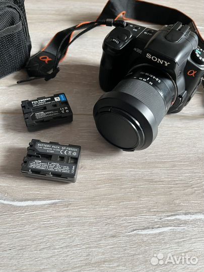 Фотоаппарат sony alpha dslr-A200