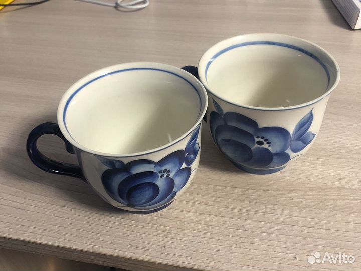 Чашки гжель