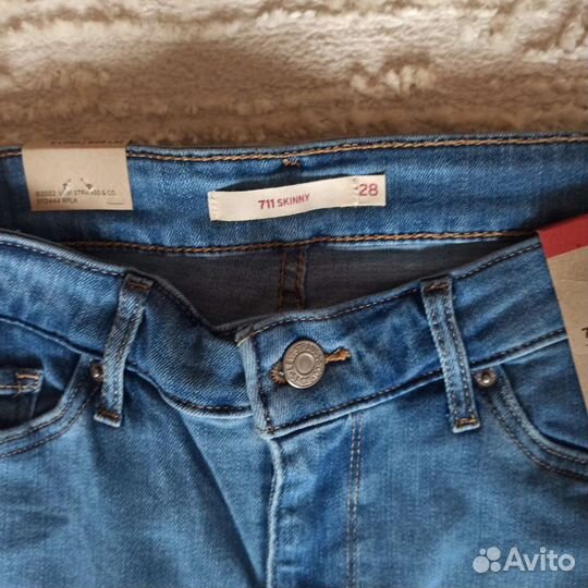 Джинсы levis 711 оригинал