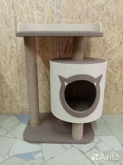 Комплекс, когтеточка, домик, когтедралка