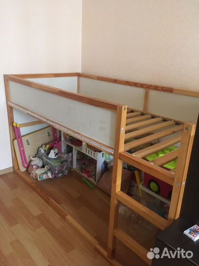 Кровать детская перевертыш IKEA Кюра