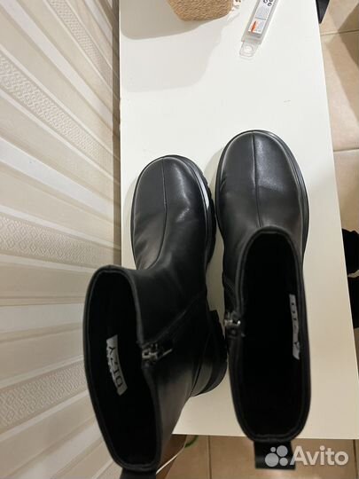 Ботинки полусапоги натуральная кожа 38