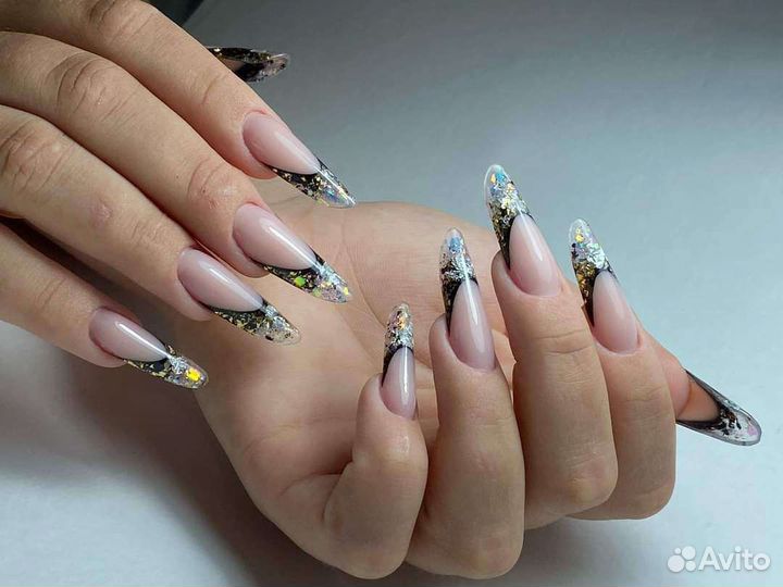 Наращивание, маникюр, педикюр