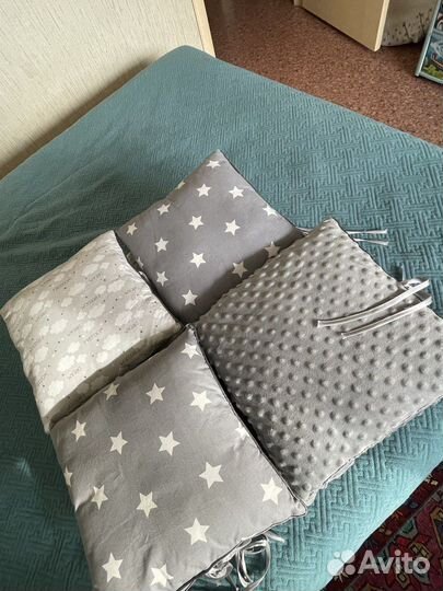 Бортики в детскую кроватку бу