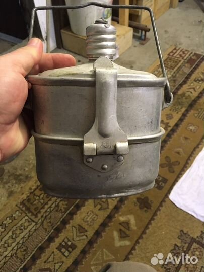 Котелок походный и фляга