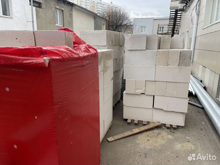 Пеноблоки газоблоки 600 300 200 (остатки)