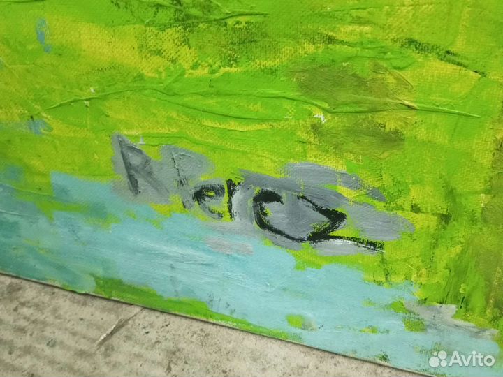 Картина маслом 160х200